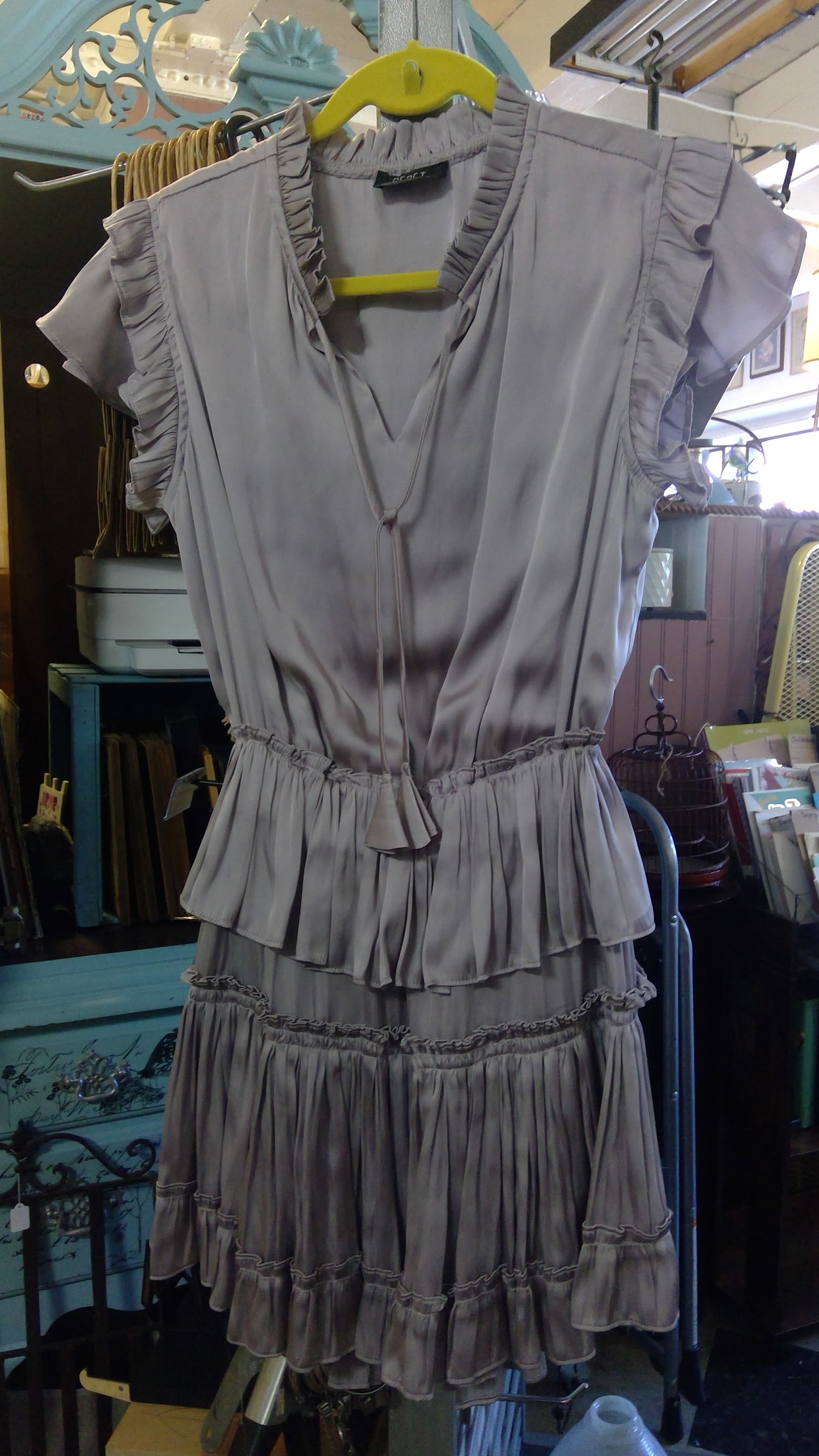 Lilac Ruffle Dress