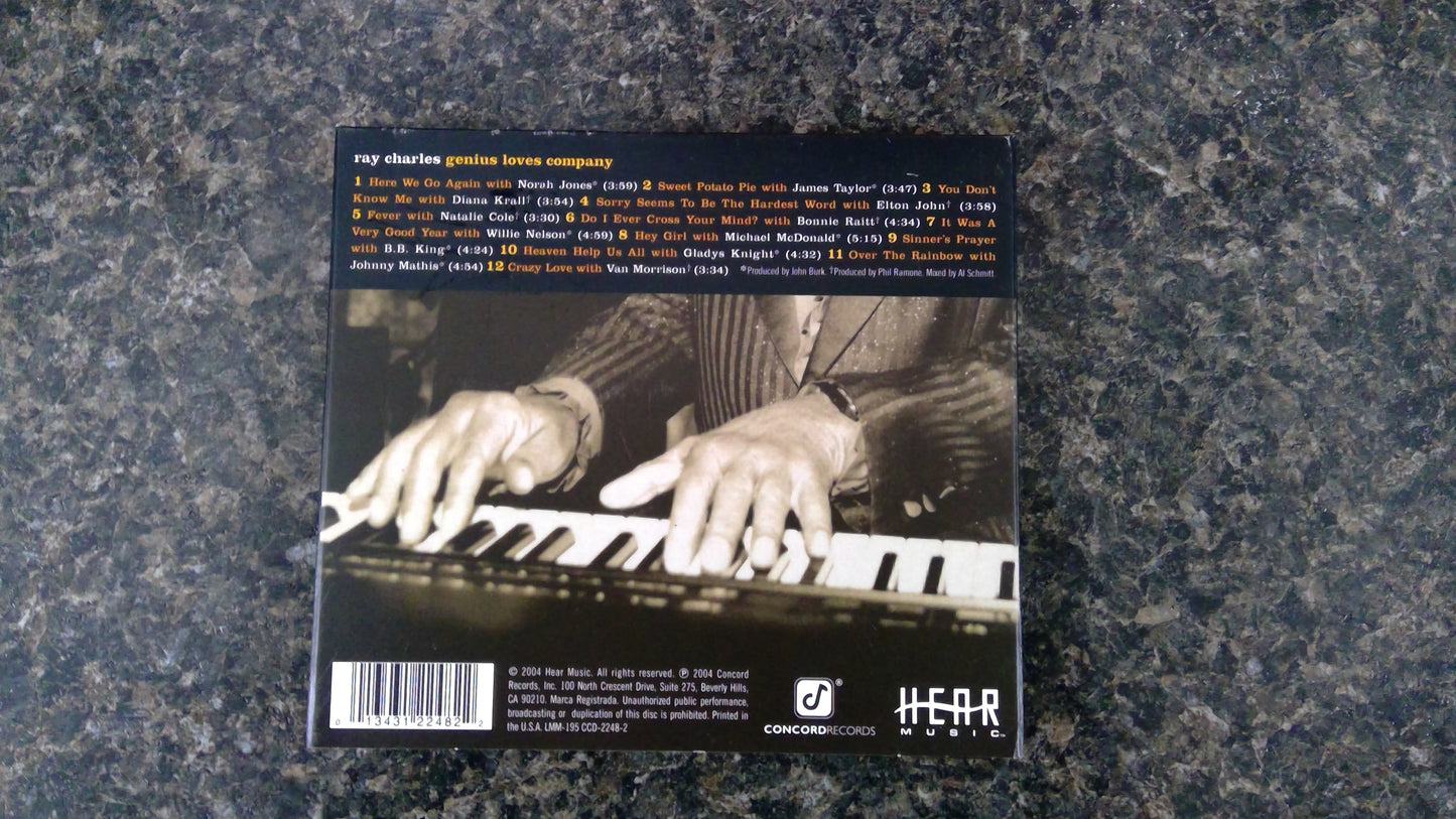 Ray Charles CD, Genuis Loves Company
