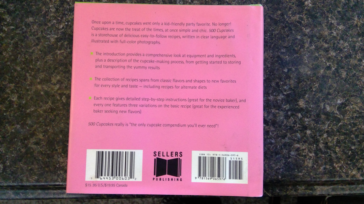 500 Cupcakes Book