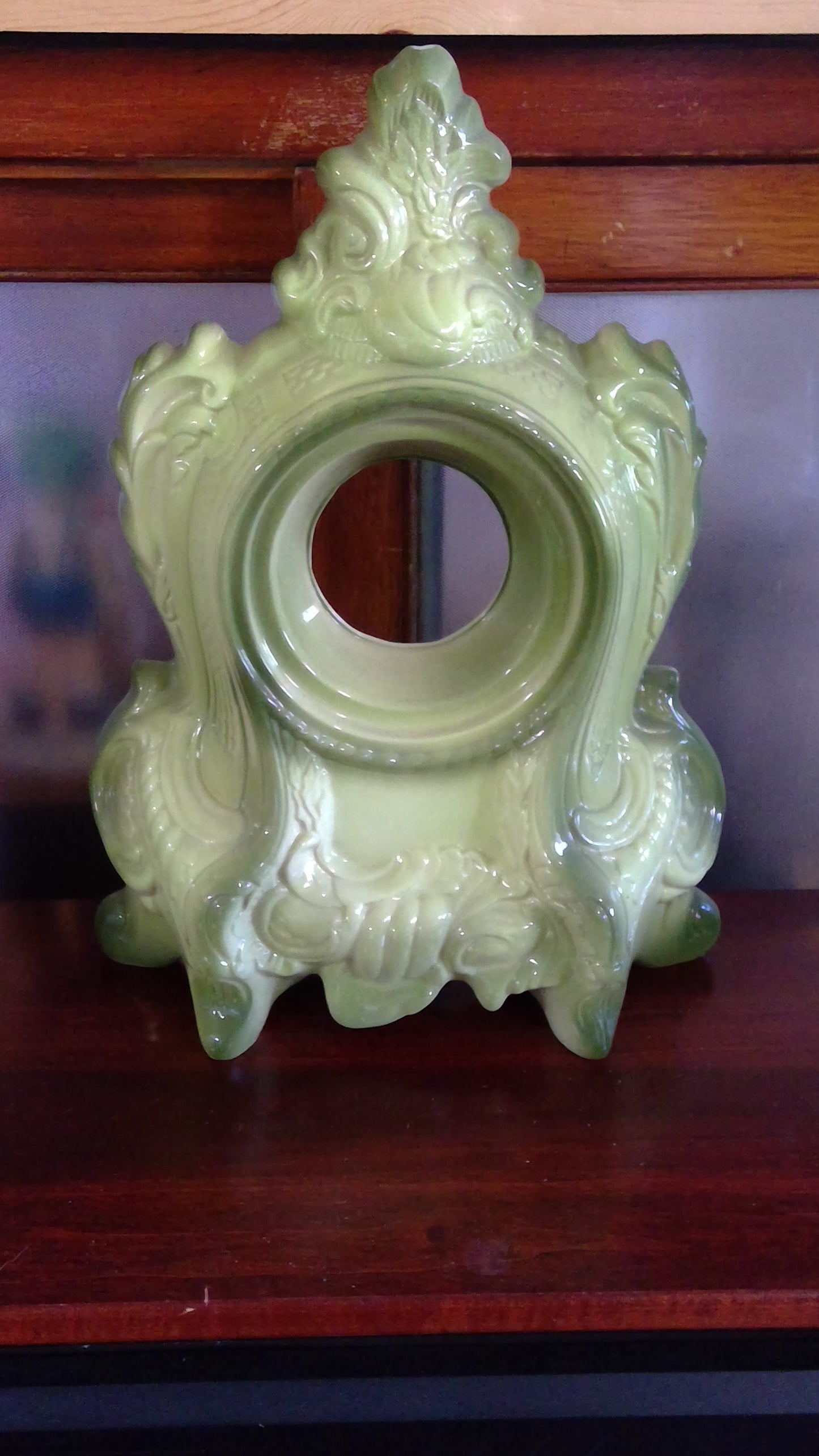Vintage 1950's Porceline Clock Base