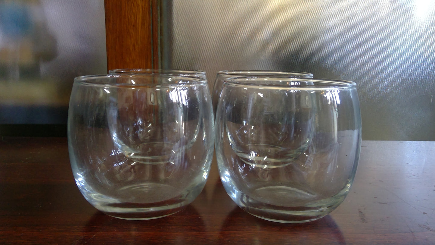 Set of 4 Small Drink Glasses