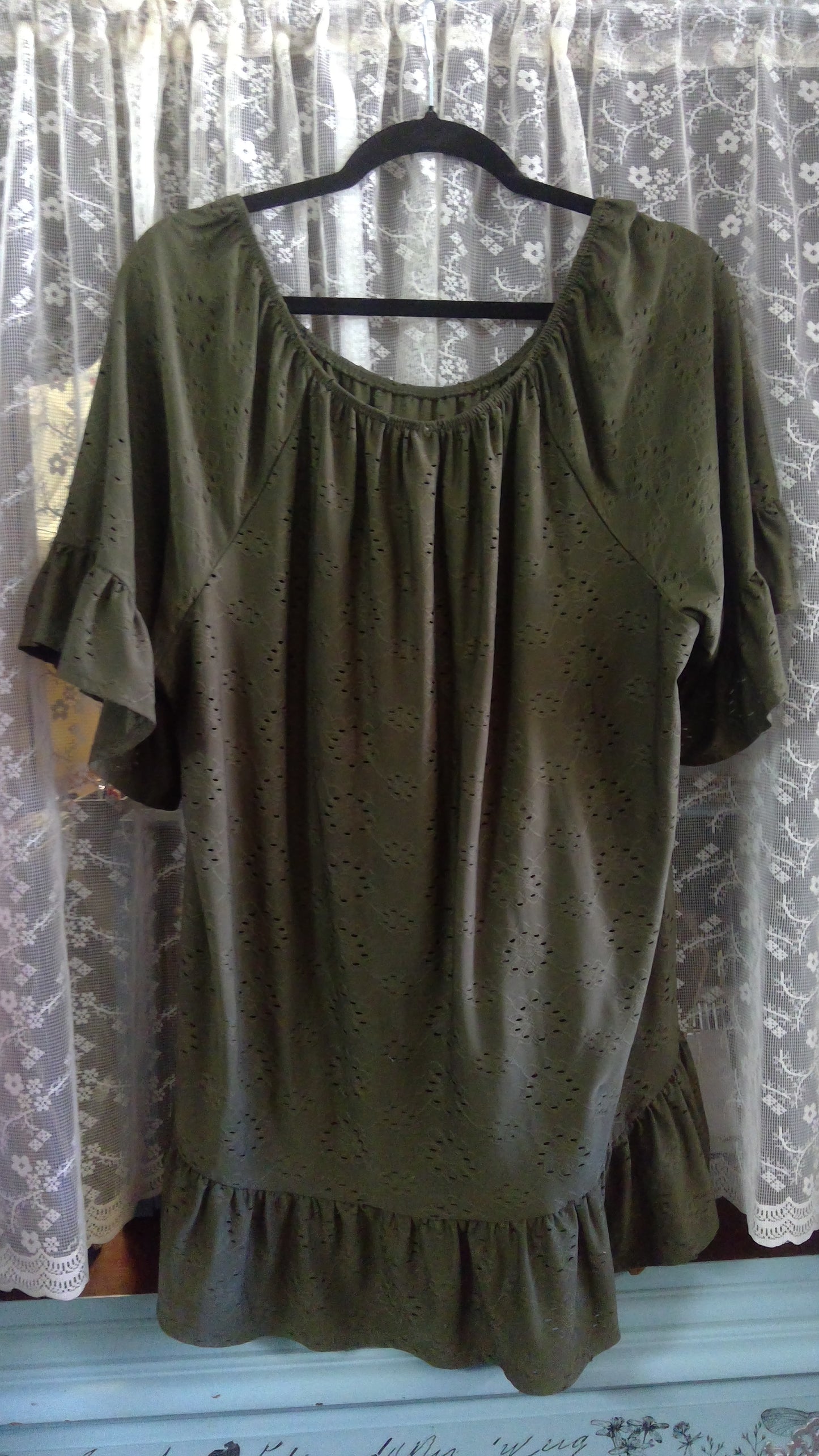 Olive Green Dress