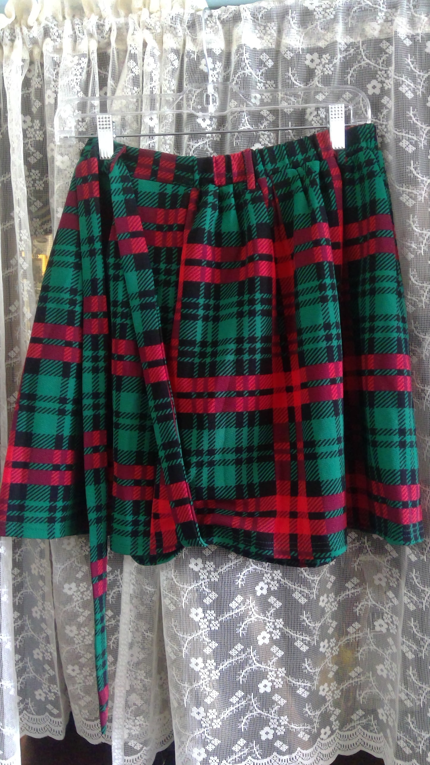 Plaid Skater Skirt