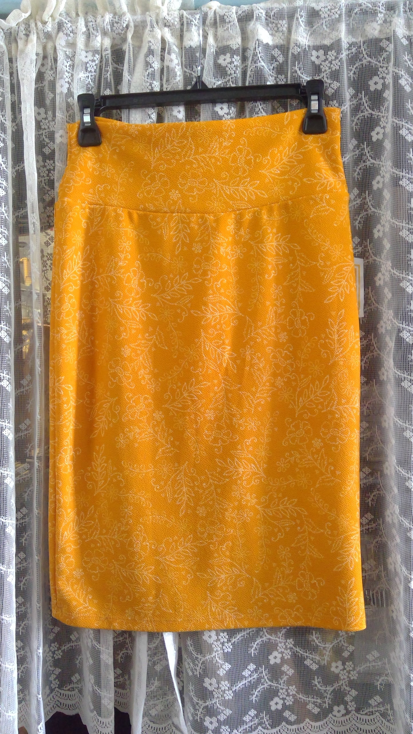Lulu Rue Orange Skirt