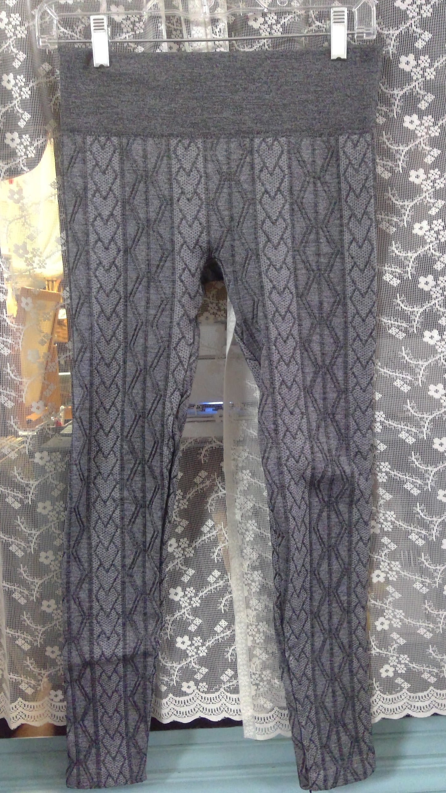 Grey Fleece Leggings