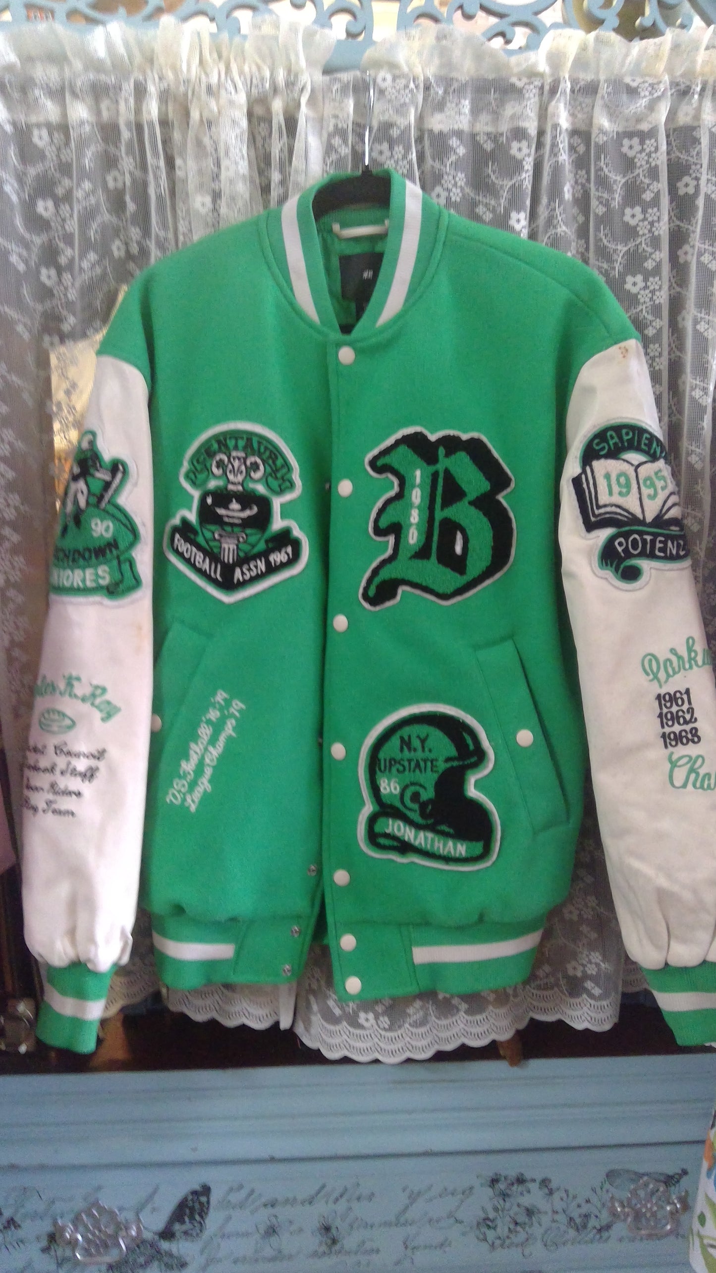 Green Varsity Jacket