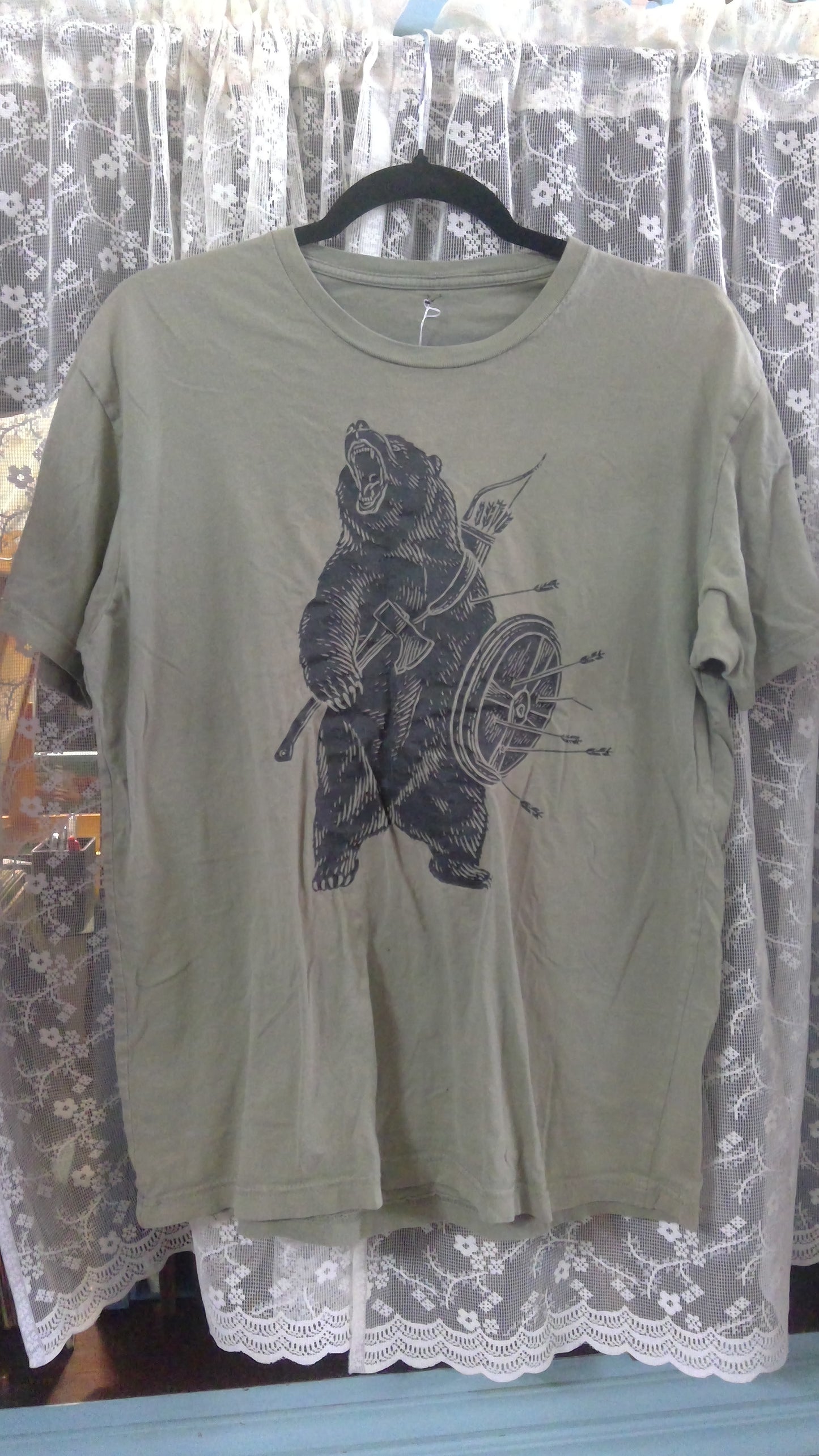 War Bear Graphic T-shirt