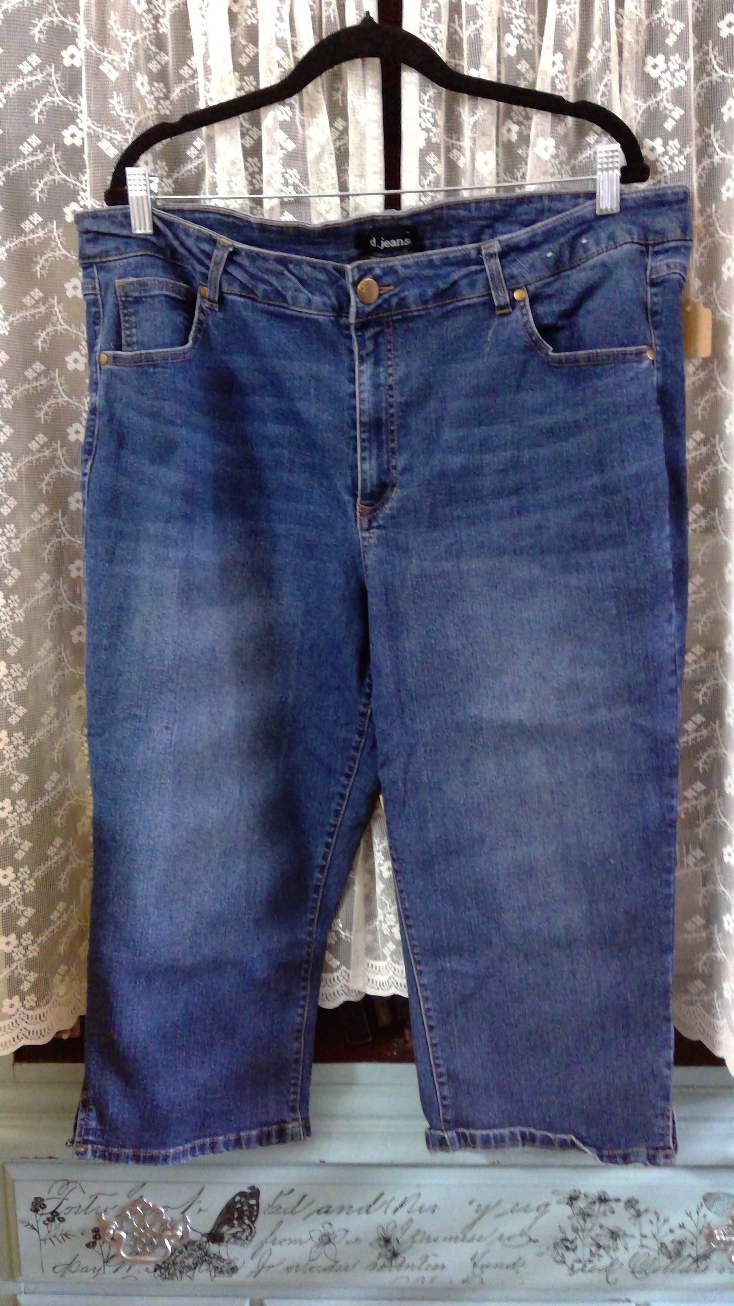 Denim Capri's
