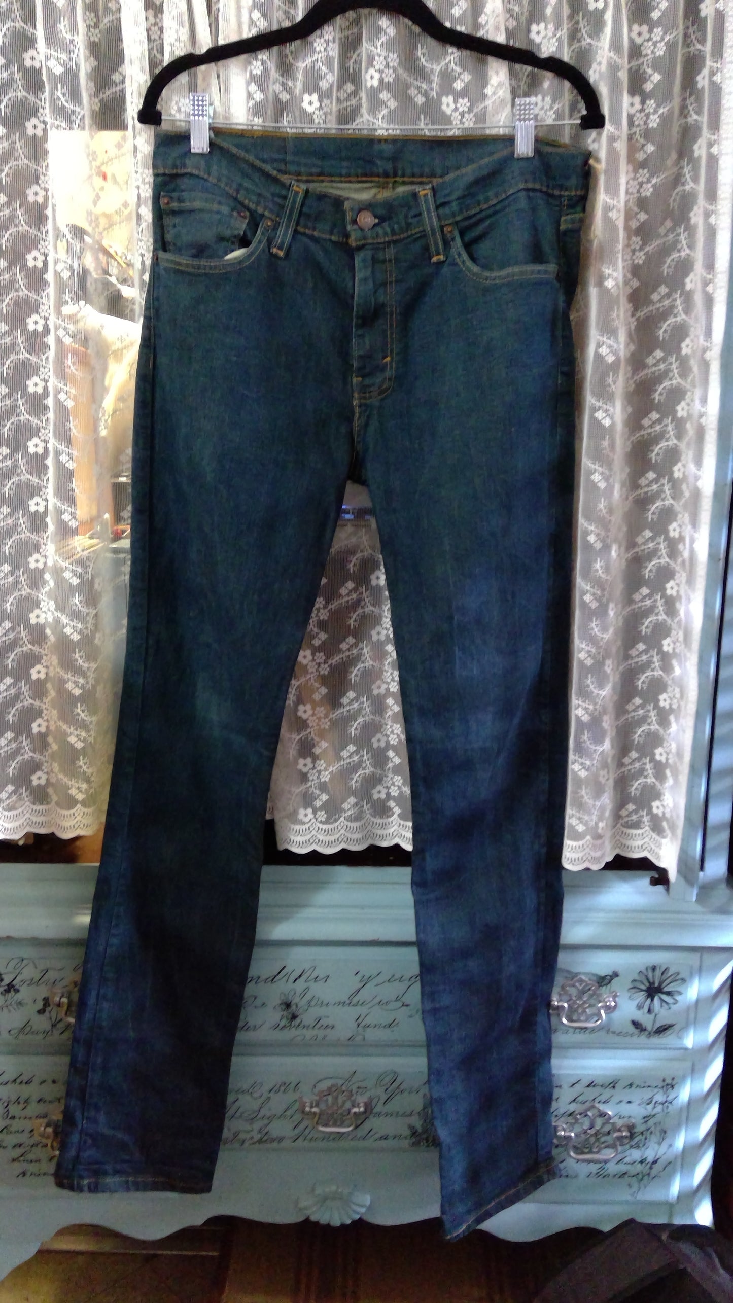 Levi's Green tinted Jeans