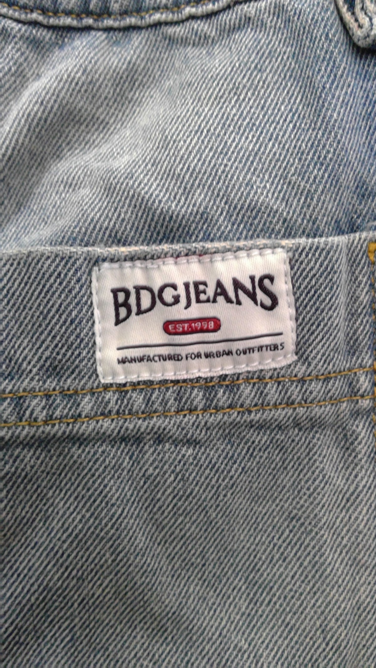 BDG High-Waisted Cargo Jeans | Urban Outfitters | Denim Utility Style | 27W/32L