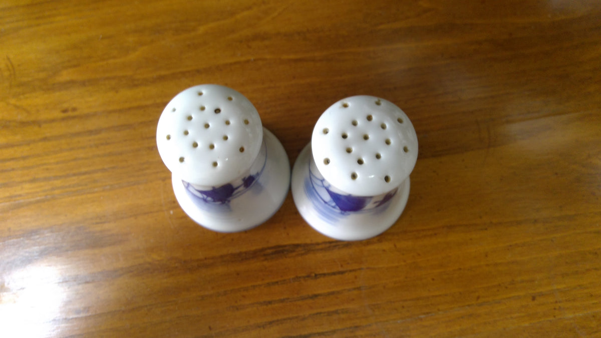 Vintage 1990s Noritake Nippon Sailboat Salt & Pepper Shakers