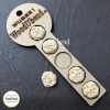 WoodUbend Pack of Five Craft Roses WUB0321 .788 x .8274 in