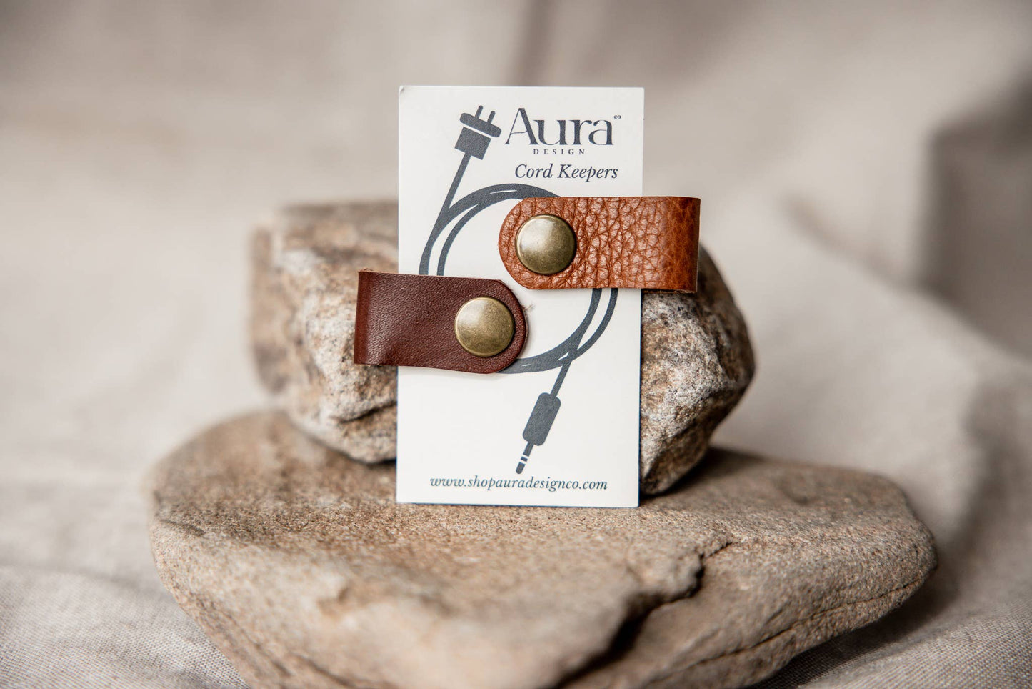 Aura Design Co. - Leather Cord Snaps