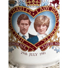 Load image into Gallery viewer, Prince Charles Lady Diana Marriage Commemorative Mug Made in England 1981