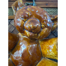 Load image into Gallery viewer, Vintage Ceramic Brown Ronnie Teddy Bear Piggy Bank