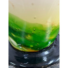 Load image into Gallery viewer, Murano Style Cased Art Glass 12" Multi-color Handkerchief Blown Glass Vase