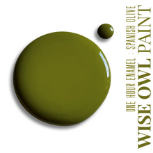 Load image into Gallery viewer, Wise Owl One Hour Enamel Paint - "New" Spanish Olive