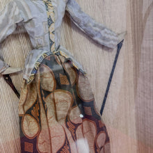 Load image into Gallery viewer, Vintage Framed Stick Puppet Set