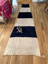 Load image into Gallery viewer, Vintage Blue & White Nautical Marine Flag