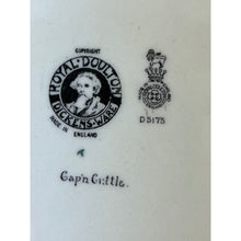 Load image into Gallery viewer, 1910s Royal Doulton Dickens-Ware D5175 Series Dinner Plate Capn Cuttle 10.5"