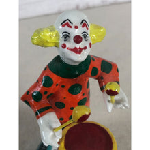 Load image into Gallery viewer, Vintage Marvi Mex Ceramic Clown Playing Drums Signed