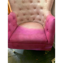 Load image into Gallery viewer, Pretty in Pink WingBack Chair with Acrylic Legs