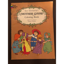 Load image into Gallery viewer, 1972 Mint Kate Greenaway's Mother Goose Coloring Book by Dover