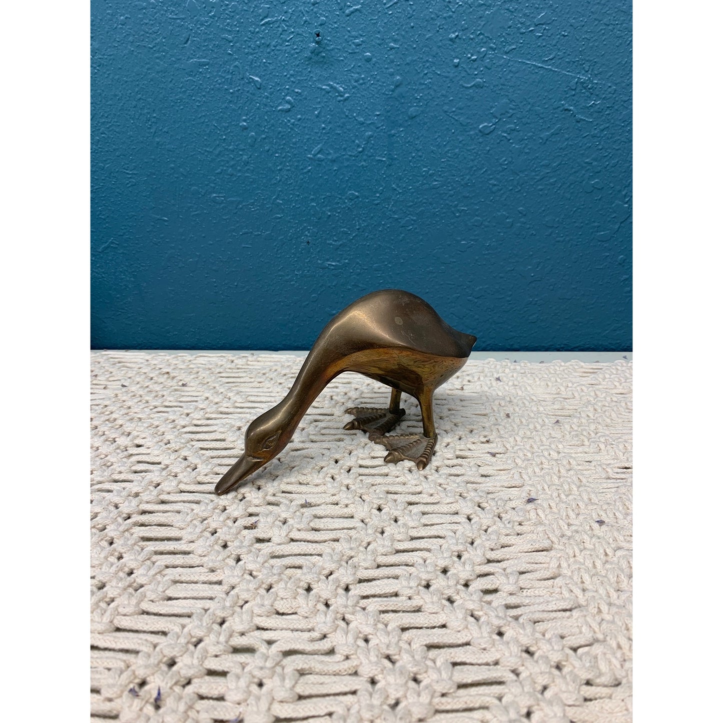 Solid Brass Duck