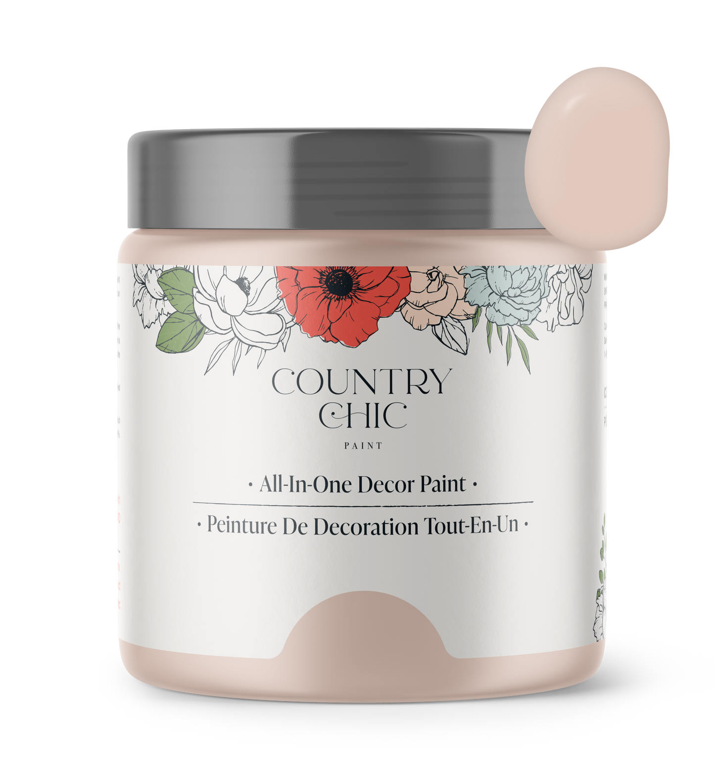 All-in-One Decor Paint - 16oz Ooh La La