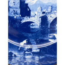 Load image into Gallery viewer, Italian Blue on White French Country Plate