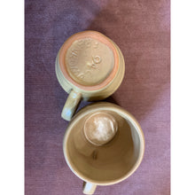 Load image into Gallery viewer, 1960s Frankoma 4pc Desert Sand Wagon Wheel Mugs