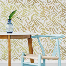 Load image into Gallery viewer, Cutting Edge Stencils - Breezy Palm Wall Stencil