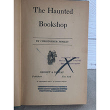 Load image into Gallery viewer, 1919 The Haunted Bookshop by Christopher Morley First Edition Library Copy