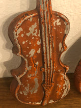 Load image into Gallery viewer, Vintage 1960s Royal Metal Violin and Mandolin Wall Art