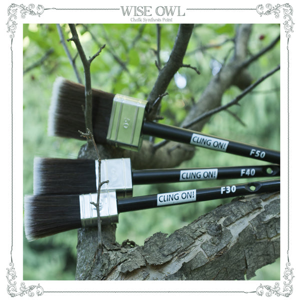 Cling On Paint Brushes - Flat Series