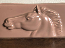 Load image into Gallery viewer, 1950s Maddox of Cali Horse Head Ceramic Pink Planter