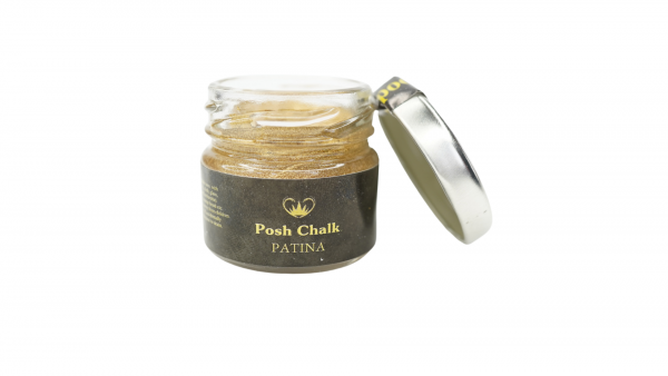 Posh Chalk Patina Gilding Wax - Pale Gold 30ml
