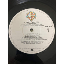 Load image into Gallery viewer, Warner Bros. Records Larry Carlton Sleepwalk BSK 3635 Album Record Vinyl