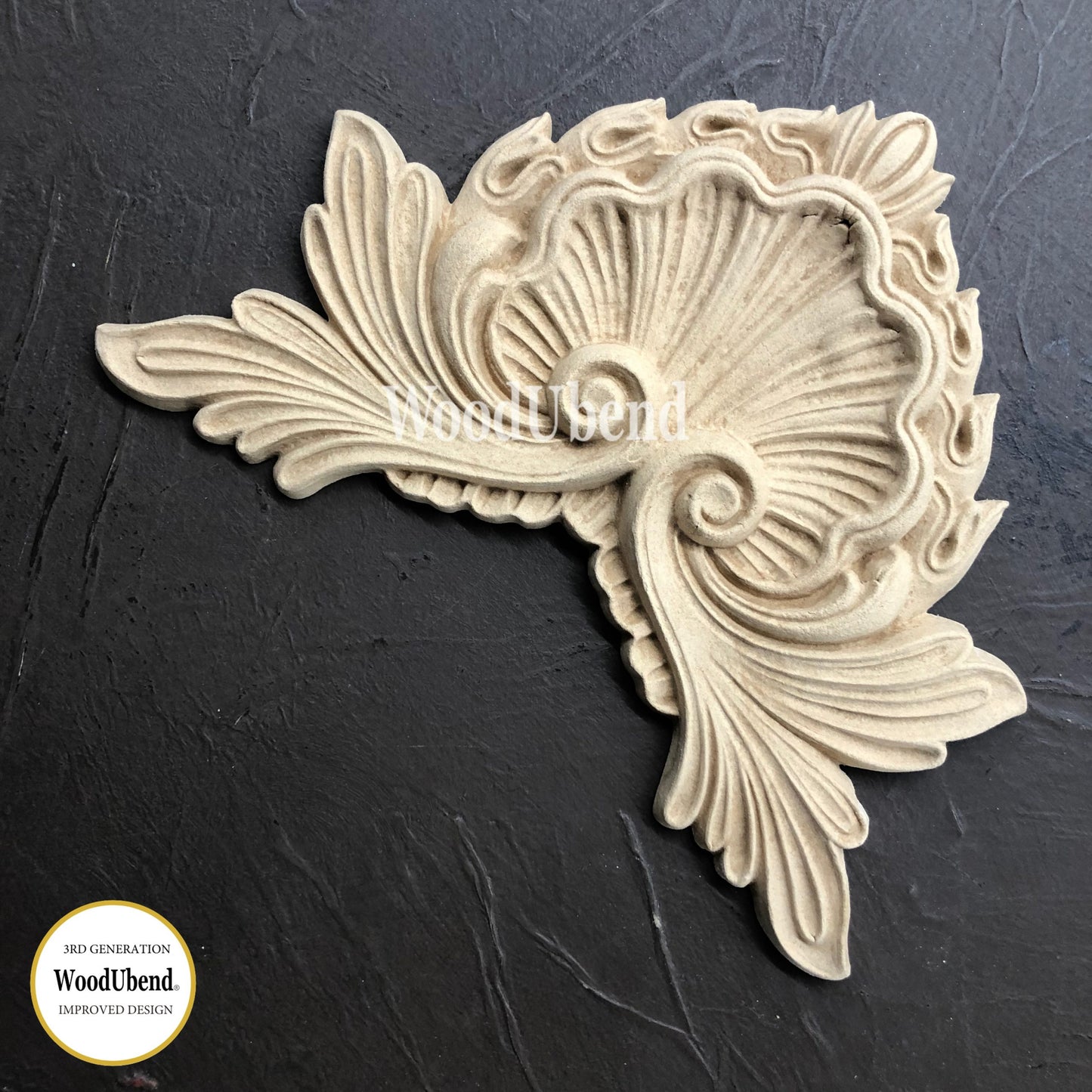 WoodUbend Pack of Two Decorative Plaque WUB1227 8.67 x 5.12 in