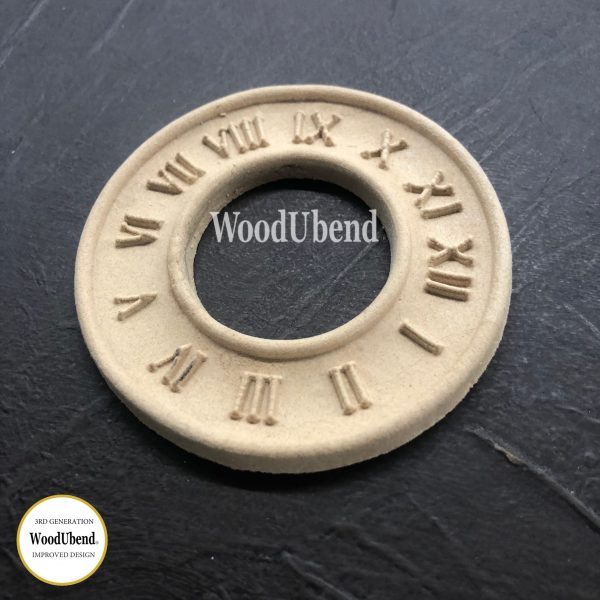 WoodUbend Pack of Two Clocks WUB1423 8.5cm