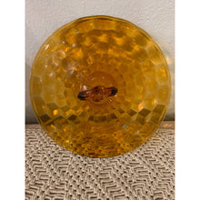 Load image into Gallery viewer, Vintage Fostoria American Amber Depression Glass Sandwich Tray w/Handle