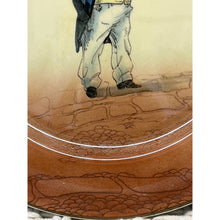 Load image into Gallery viewer, 1910s Royal Doulton Dickens-Ware D5175 Series Dinner Plate Capn Cuttle 10.5"