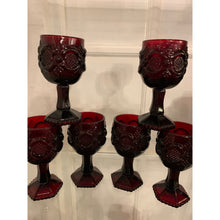 Load image into Gallery viewer, 6 small Avon Cape Cod Goblets