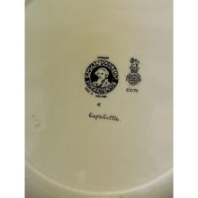 Load image into Gallery viewer, 1910s Royal Doulton Dickens-Ware D5175 Series Dinner Plate Capn Cuttle 10.5"