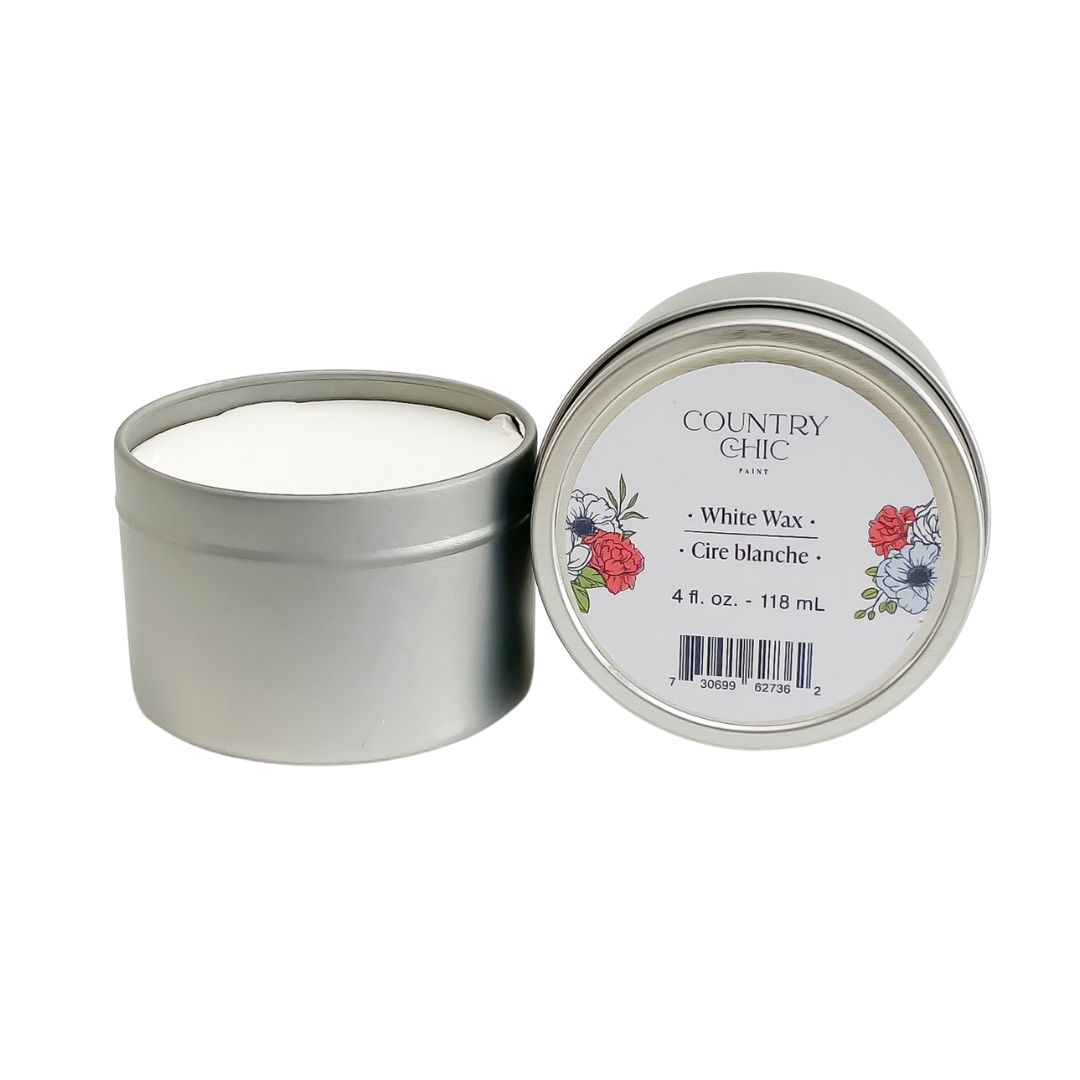 White Furniture Wax 4oz
