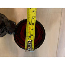 Load image into Gallery viewer, 1876 Avon Ruby Red Decanter and Small Goblets set of 6