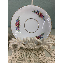 Load image into Gallery viewer, Rose Tea Cup & Saucer with Cast Iron Holder