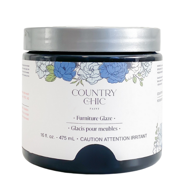 Country Chic Paint - Graphite Furniture Glaze 4oz