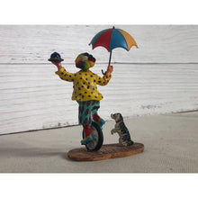 Load image into Gallery viewer, 2008 Lemax Unicycle Clown SKU 82504 Retired 2015
