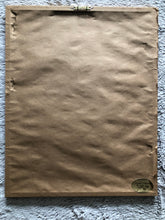 Load image into Gallery viewer, Home Interiors Picture Little Blonde Girl with Rose Bud in Oval Mat Gold Wooden 20" x 16" Frame